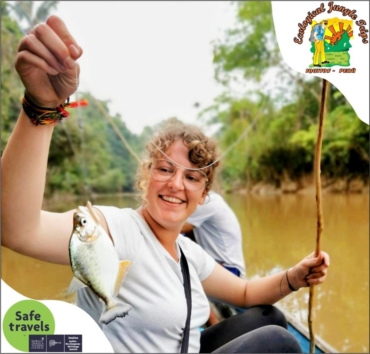 Bed and Breakfast A&T Amazon Backpacker'S Ікітос Екстер'єр фото